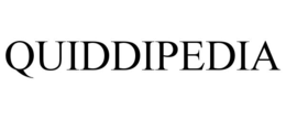 QUIDDIPEDIA trademark