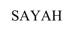 SAYAH trademark