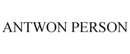 ANTWON PERSON trademark