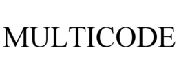 MULTICODE trademark