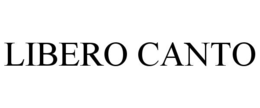 LIBERO CANTO trademark