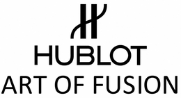 H HUBLOT ART OF FUSION trademark
