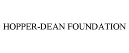 HOPPER-DEAN FOUNDATION trademark