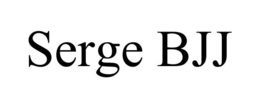 SERGE BJJ trademark