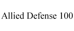 ALLIED DEFENSE 100 trademark