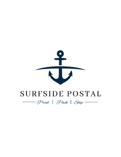 SURFSIDE POSTAL PRINT | PACK | SHIP trademark