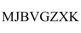 MJBVGZXK trademark
