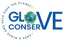GLOVE CONSERVE SAVE A GLOVE AND HELP SAVE THE PLANET trademark