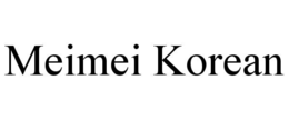 MEIMEI KOREAN trademark