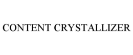CONTENT CRYSTALLIZER trademark