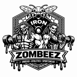 IRON ZOMBEEZ UNDEAD ATHLETICS SPORTSWEAR trademark