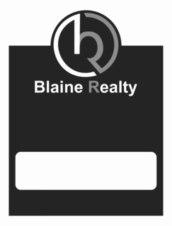 BR BLAINE REALTY trademark