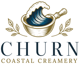 CHURN COASTAL CREAMERY trademark