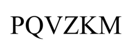 PQVZKM trademark