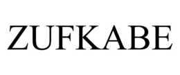 ZUFKABE trademark