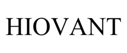 HIOVANT trademark