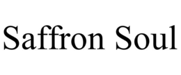 SAFFRON SOUL trademark