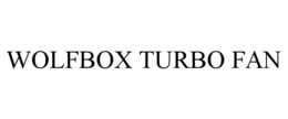 WOLFBOX TURBO FAN trademark