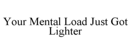 YOUR MENTAL LOAD JUST GOT LIGHTER trademark