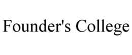 FOUNDER'S COLLEGE trademark