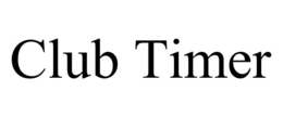 CLUB TIMER trademark