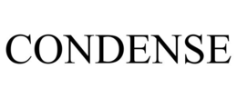 CONDENSE trademark