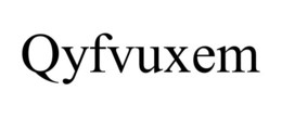 QYFVUXEM trademark