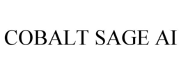 COBALT SAGE AI trademark