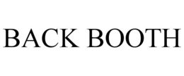 BACK BOOTH trademark