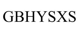 GBHYSXS trademark