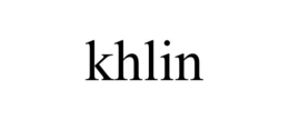 KHLIN trademark