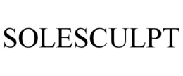 SOLESCULPT trademark
