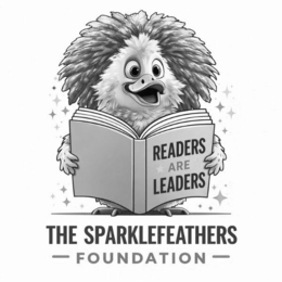READERS ARE LEADERS THE SPARKLEFEATHERS FOUNDATION trademark