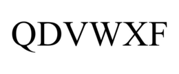 QDVWXF trademark