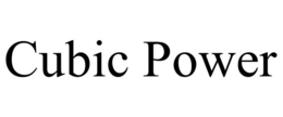 CUBIC POWER trademark