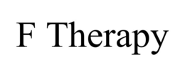 F THERAPY trademark