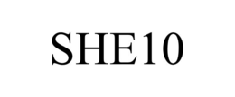 SHE10 trademark