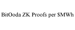 BITOODA ZK PROOFS PER $MWH trademark