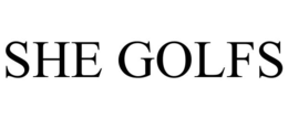 SHE GOLFS trademark