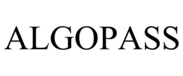 ALGOPASS trademark