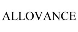 ALLOVANCE trademark