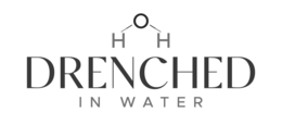 H O H DRENCHED IN WATER trademark