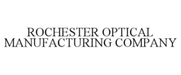ROCHESTER OPTICAL MANUFACTURING COMPANY trademark