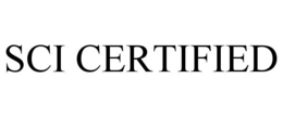 SCI CERTIFIED trademark