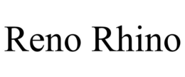 RENO RHINO trademark