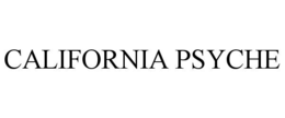 CALIFORNIA PSYCHE trademark