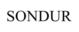 SONDUR trademark