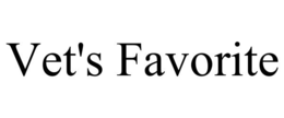 VET'S FAVORITE trademark