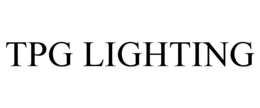 TPG LIGHTING trademark