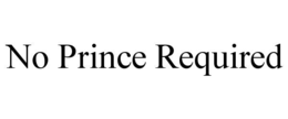 NO PRINCE REQUIRED trademark